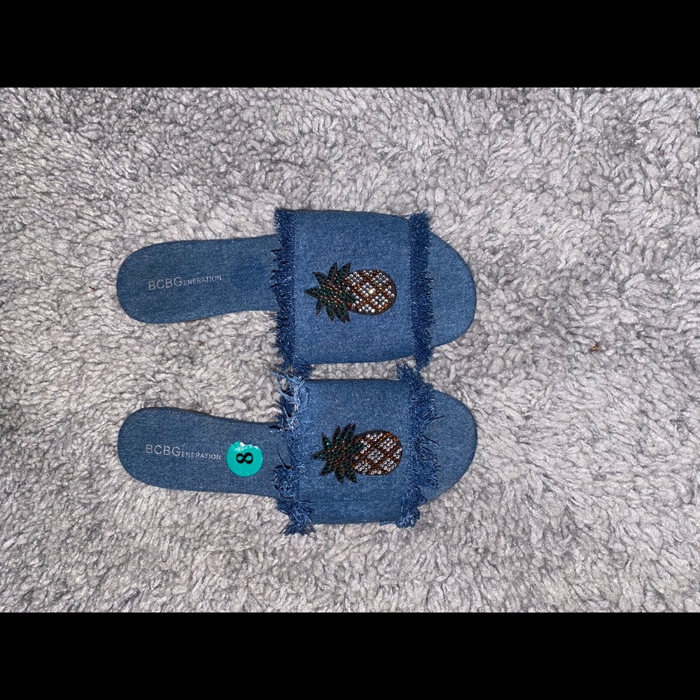 BCBG Pineapple Sandals